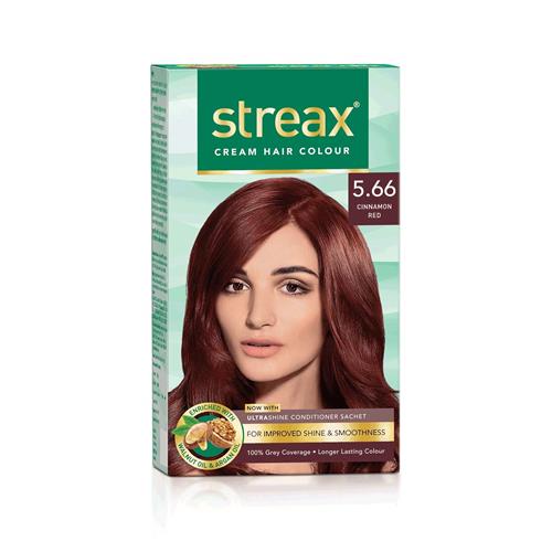 STREAX HAIR COLOUR 5.66 CINNAMON RED